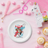 TAZ™ Headbuttball-Ball Pappteller (Party)