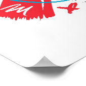 TAZ™ Headbuttball-Ball Poster (Ecke)