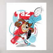 TAZ™ Headbuttball-Ball Poster (Vorne)