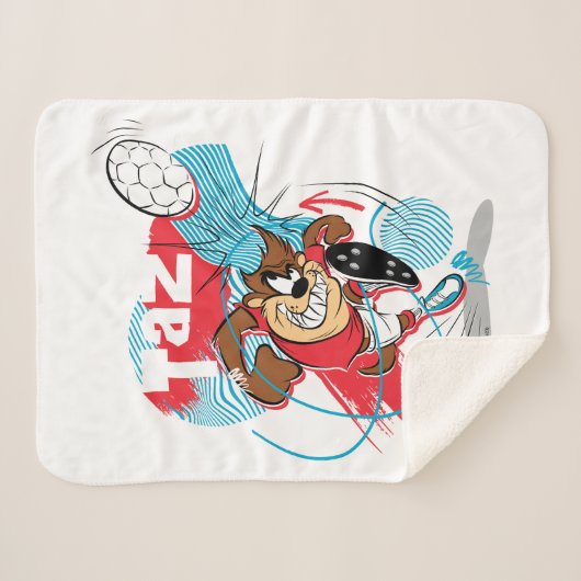 TAZ™ Headbuttball-Ball Sherpadecke (Vorderseite (Horizontal))