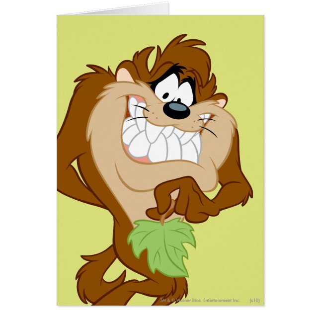 TAZ™ holding a leaf (Vorne)