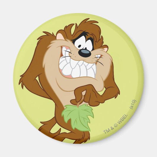 TAZ™ holding a leaf Magnet (Vorne)