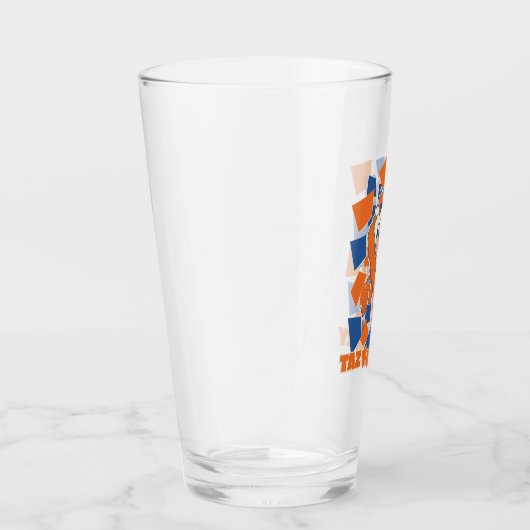 TAZ™ Hungry Smashing durch Schachbrett Glas (Rechts)