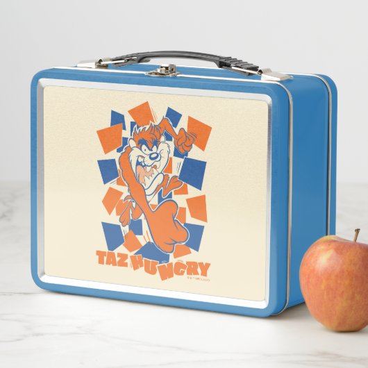 TAZ™ Hungry Smashing durch Schachbrett Metall Brotdose (Beispiel)