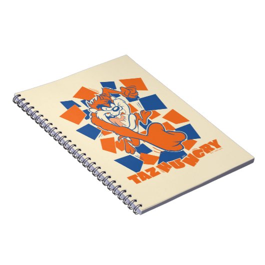 TAZ™ Hungry Smashing durch Schachbrett Notizblock (Rechte Seite)