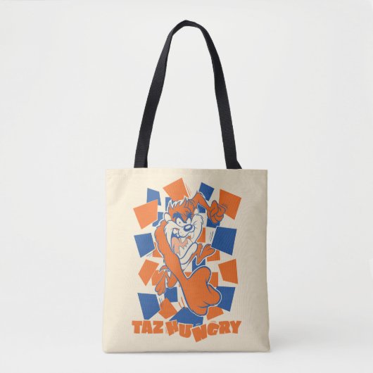 TAZ™ Hungry Smashing durch Schachbrett Tasche (Vorderseite)