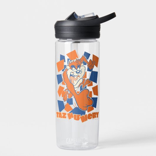 TAZ™ Hungry Smashing durch Schachbrett Trinkflasche (Links)