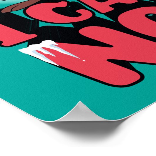 TAZ™ "ICH CAROL JETZT!" POSTER (Ecke)