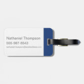 TAZ™ in einer Tasche Gepäckanhänger (Rückseite horizontal)