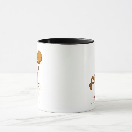 TAZ™ in Ihrem Gesicht Tasse (Zentrum)