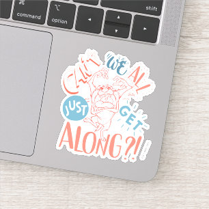 TAZ™ Können wir nicht alle einfach miteinander a Aufkleber