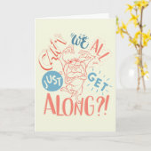 TAZ™| Können wir nicht alle einfach miteinander au Karte (Gelbe Blume)