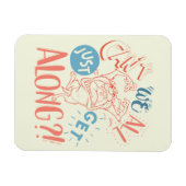 TAZ™| Können wir nicht alle einfach miteinander au Magnet (Horizontal)