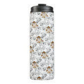 TAZ™ Line Art Color Pop Muster Thermosbecher (Vorderseite)