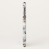 TAZ™ Line Art Pop Muster Case-Mate iPhone Hülle (Hinten/Links)