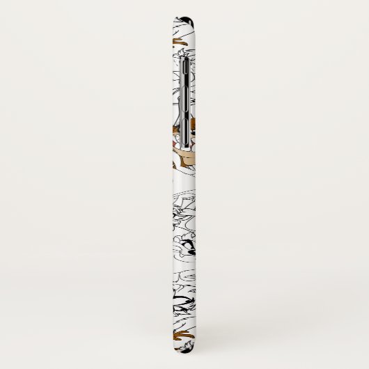 TAZ™ Line Art Pop Muster Case-Mate iPhone Hülle (Hinten/Links)