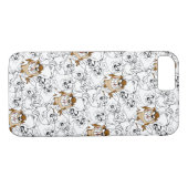 TAZ™ Line Art Pop Muster Case-Mate iPhone Hülle (Rückseite (Horizontal))