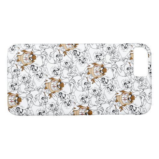 TAZ™ Line Art Pop Muster Case-Mate iPhone Hülle (Rückseite (Horizontal))