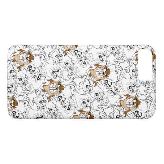 TAZ™ Line Art Pop Muster Case-Mate iPhone Hülle (Rückseite (Horizontal))