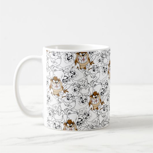 TAZ™ Line Art Pop Muster Kaffeetasse (Links)