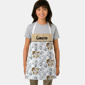 TAZ™ Line Art Pop Muster Schürze (Insitu)