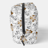 TAZ™ Line Art Pop Muster Waschbeutel (Rechts)