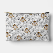 TAZ™ Line Art Pop Muster Zubehörtasche (Vorderseite)