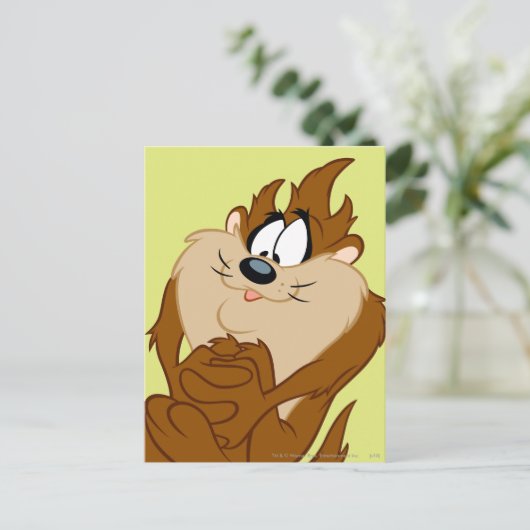 TAZ™ mit 4 Postkarte (Stehend Vorderseite)