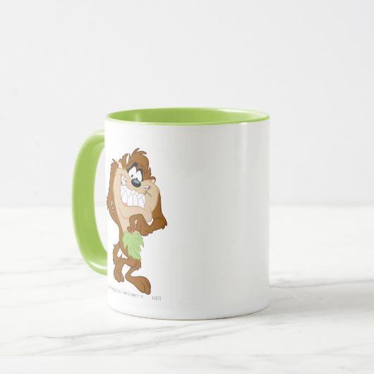 TAZ™ mit Blättern Tasse (Vorderseite Links)