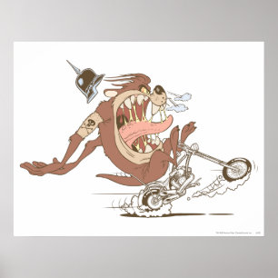 TAZ™ Motorradwut Poster