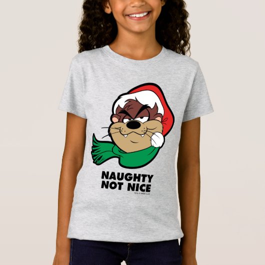 TAZ™ "Naughty Not Nice" T-Shirt (Vorderseite)