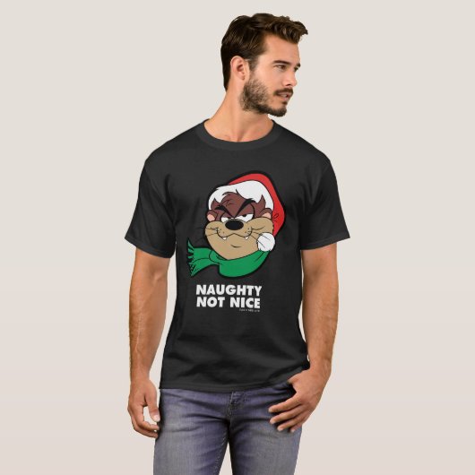 TAZ™ "Naughty Not Nice" T-Shirt (Vorne ganz)