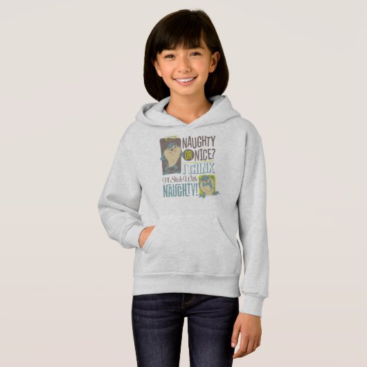 TAZ™- Naughty oder Nice? Hoodie (Vorne ganz)