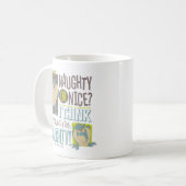 TAZ™- Naughty oder Nice? Kaffeetasse (Vorderseite Links)