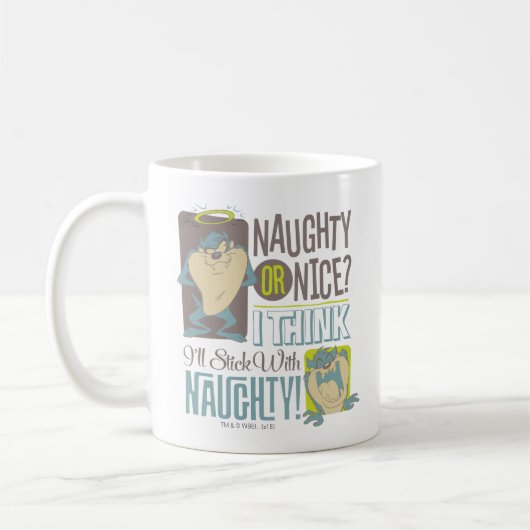 TAZ™- Naughty oder Nice? Kaffeetasse (Links)