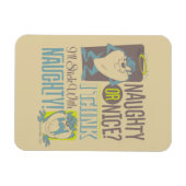 TAZ™- Naughty oder Nice? Magnet (Horizontal)