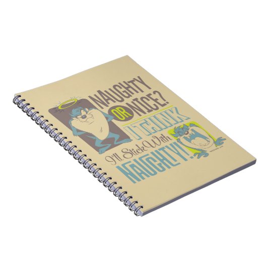 TAZ™- Naughty oder Nice? Notizblock (Rechte Seite)