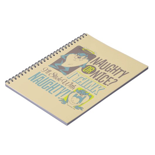 TAZ™- Naughty oder Nice? Notizblock (Linke Seite)