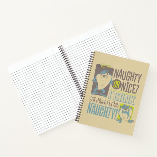 TAZ™- Naughty oder Nice? Notizbuch (Innenseite)
