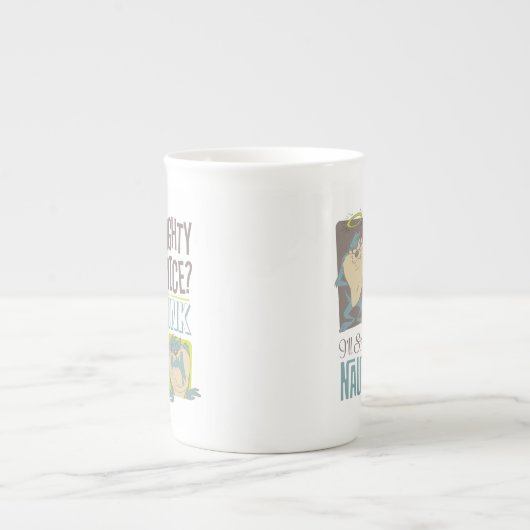 TAZ™- Naughty oder Nice? Porzellantasse (Vorderseite)