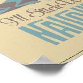 TAZ™- Naughty oder Nice? Poster (Ecke)