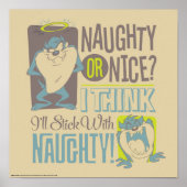 TAZ™- Naughty oder Nice? Poster (Vorne)