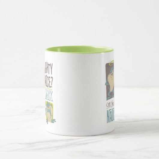 TAZ™- Naughty oder Nice? Tasse (Zentrum)