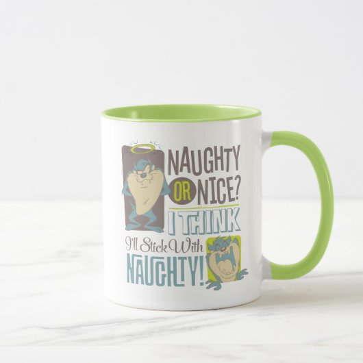 TAZ™- Naughty oder Nice? Tasse (Rechts)