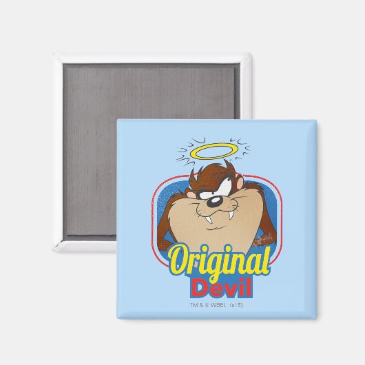TAZ™ Original Devil Magnet (Vorderseite/Rückseite)