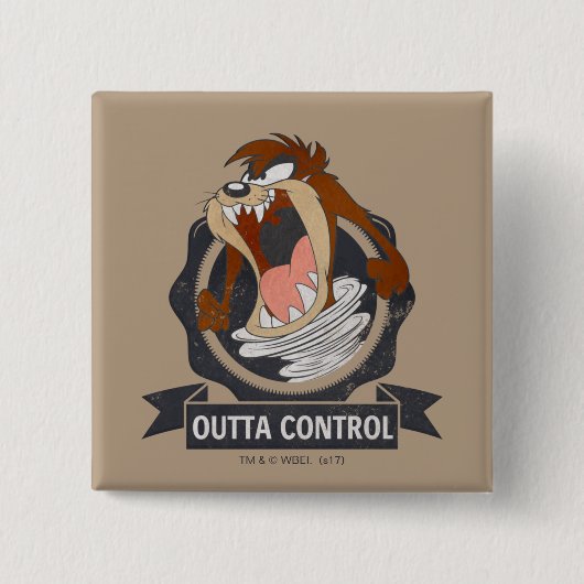 TAZ™ Outta-Kontrolle Button (Vorderseite)