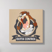 TAZ™ Outta-Kontrolle Leinwanddruck (Vorderseite)
