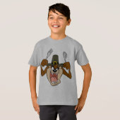 TAZ™ Pilgrim-Erntedank in Farbe T-Shirt (Vorne ganz)