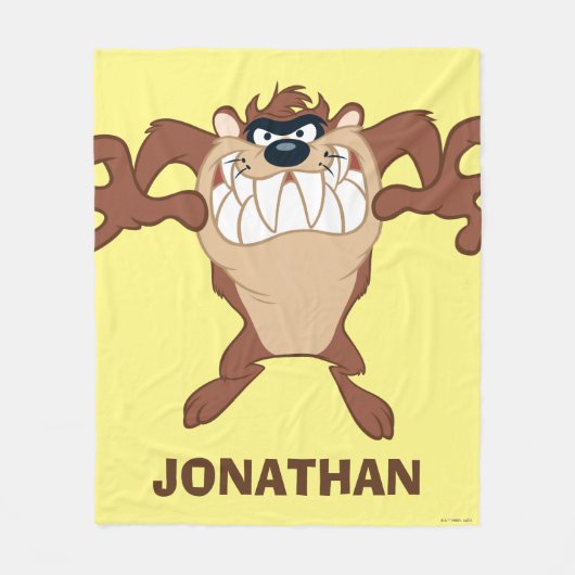 TAZ™ posing 17 Fleecedecke (Vorderseite)