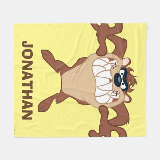 TAZ™ posing 17 Fleecedecke (Vorderseite (Horizontal))